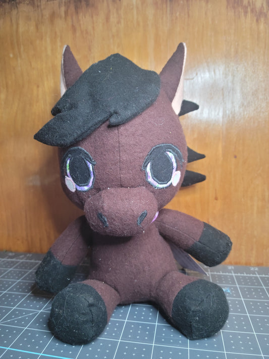 Horse Plushie with Collar