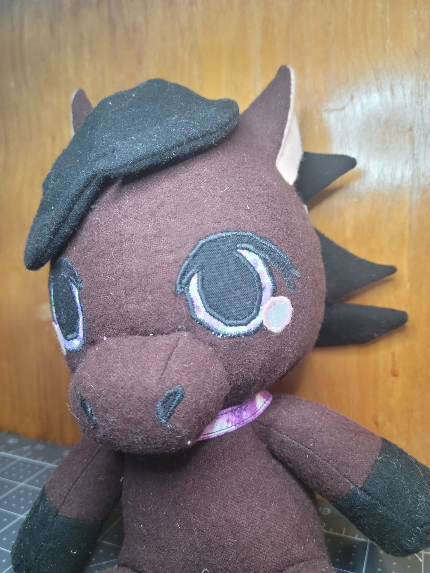 Horse Plushie with Collar