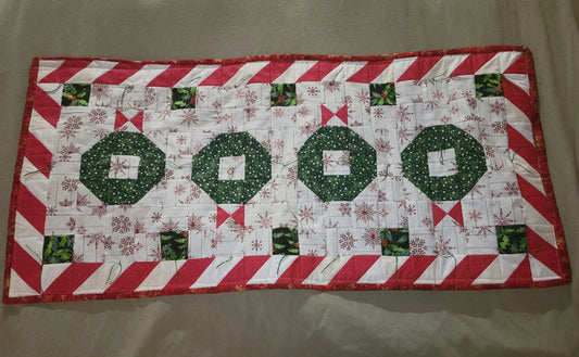 Clearance! Christmas Quilted Table Runner